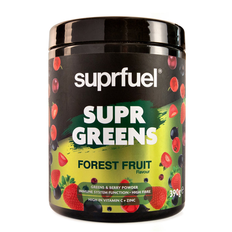 Suprfuel Suprgreens - Forest Fruit Flavour Daily Greens Powder (30 Servings) 390g