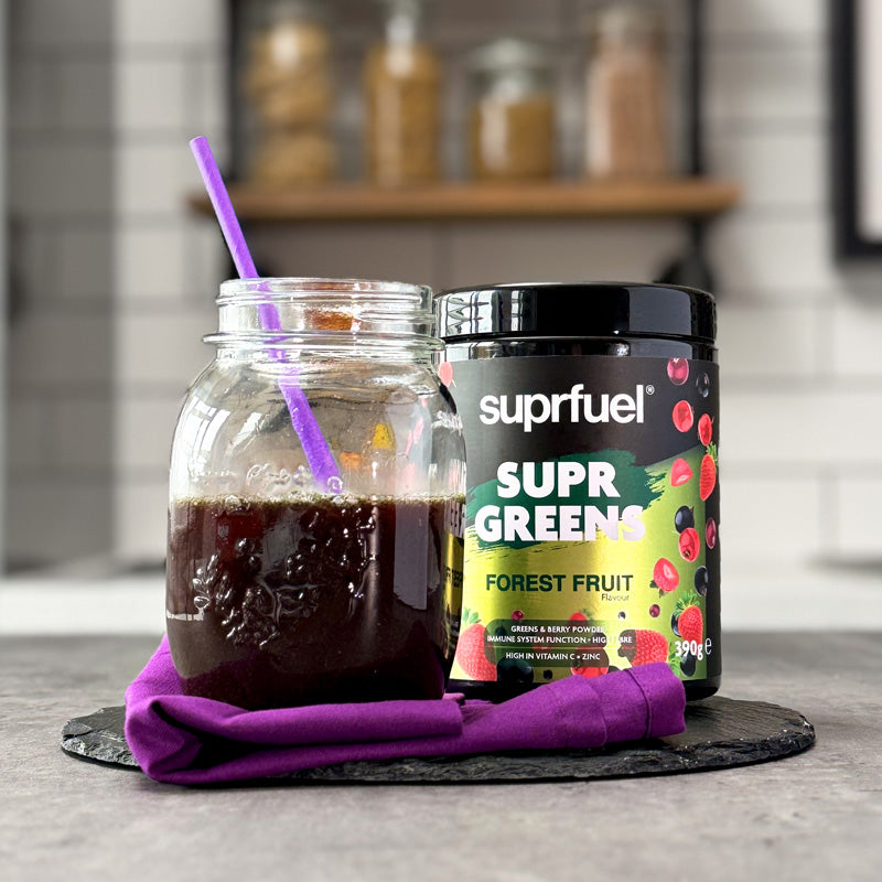 Suprfuel Suprgreens - Forest Fruit Flavour Daily Greens Powder (30 Servings) 390g